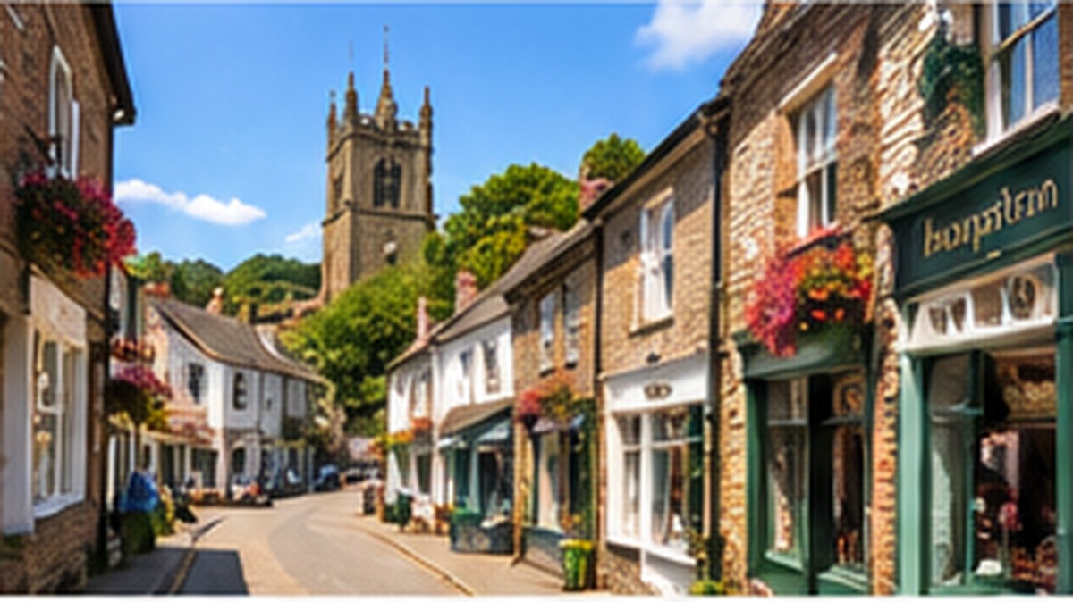 Devon village street